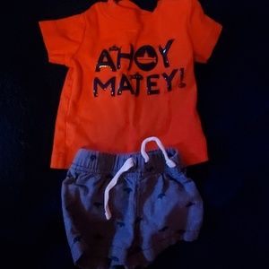 Two piece carter's outfit